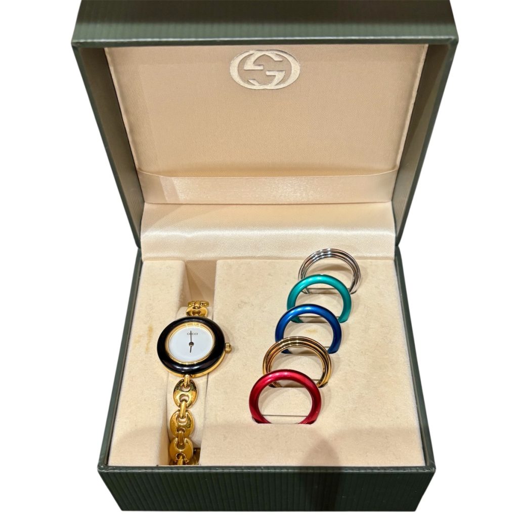 グッチ(GUCCI) チェンジベゼル 6色 レディース 腕時計