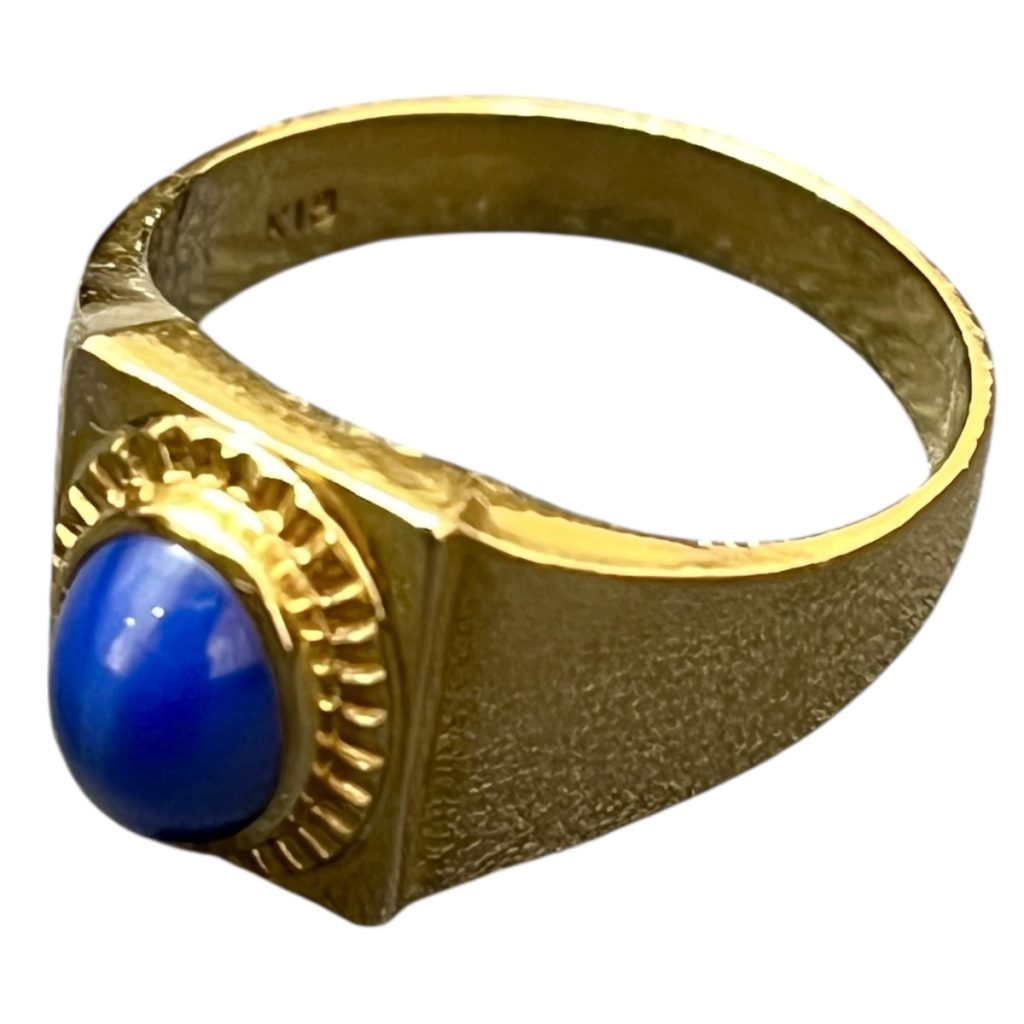 18金（K18）スターサファイアリング