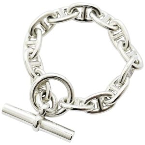 エルメス（Hermès）シェーヌダンクル シルバー ブレスレット