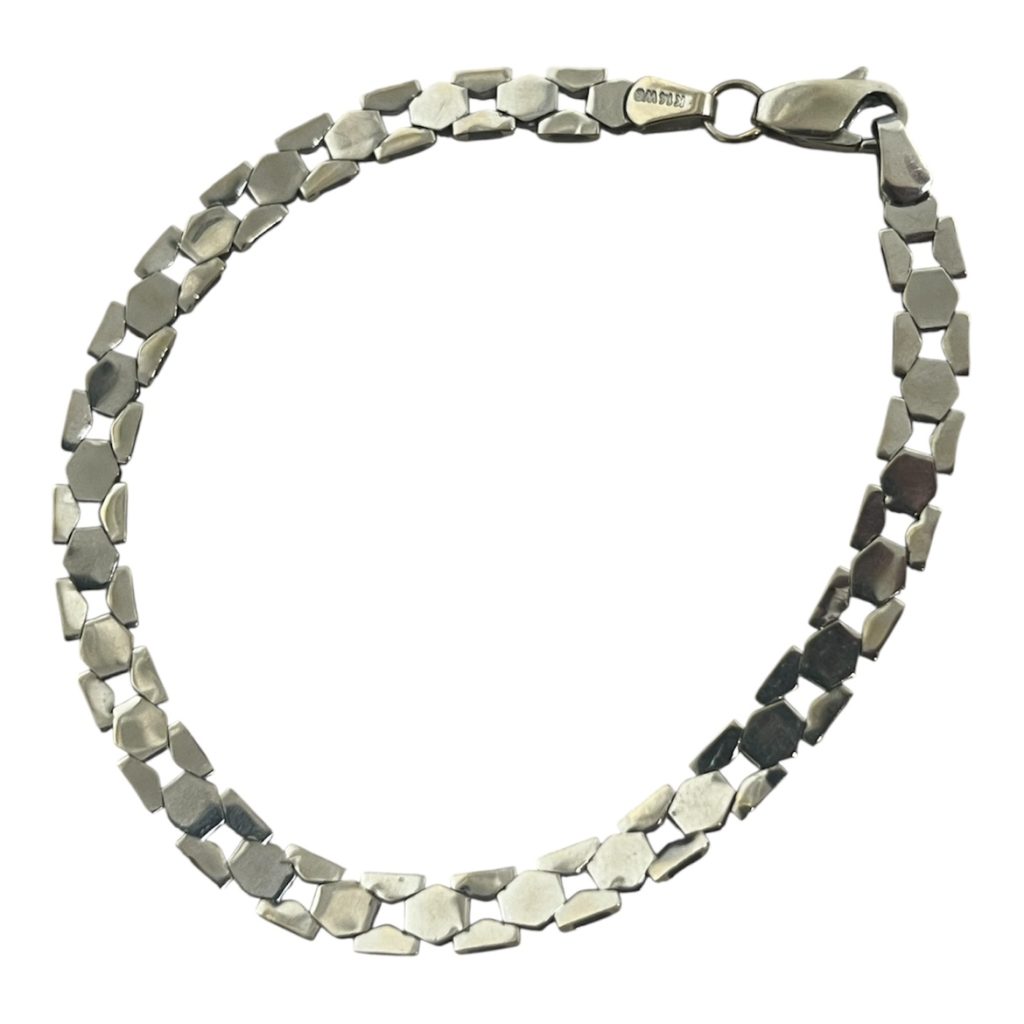 K14WG 14金 ホワイトゴールド ブレスレット