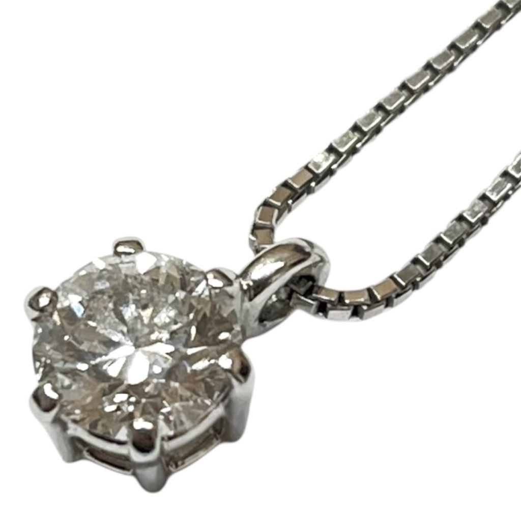 プラチナ850（Pt850）ダイヤモンドネックレス