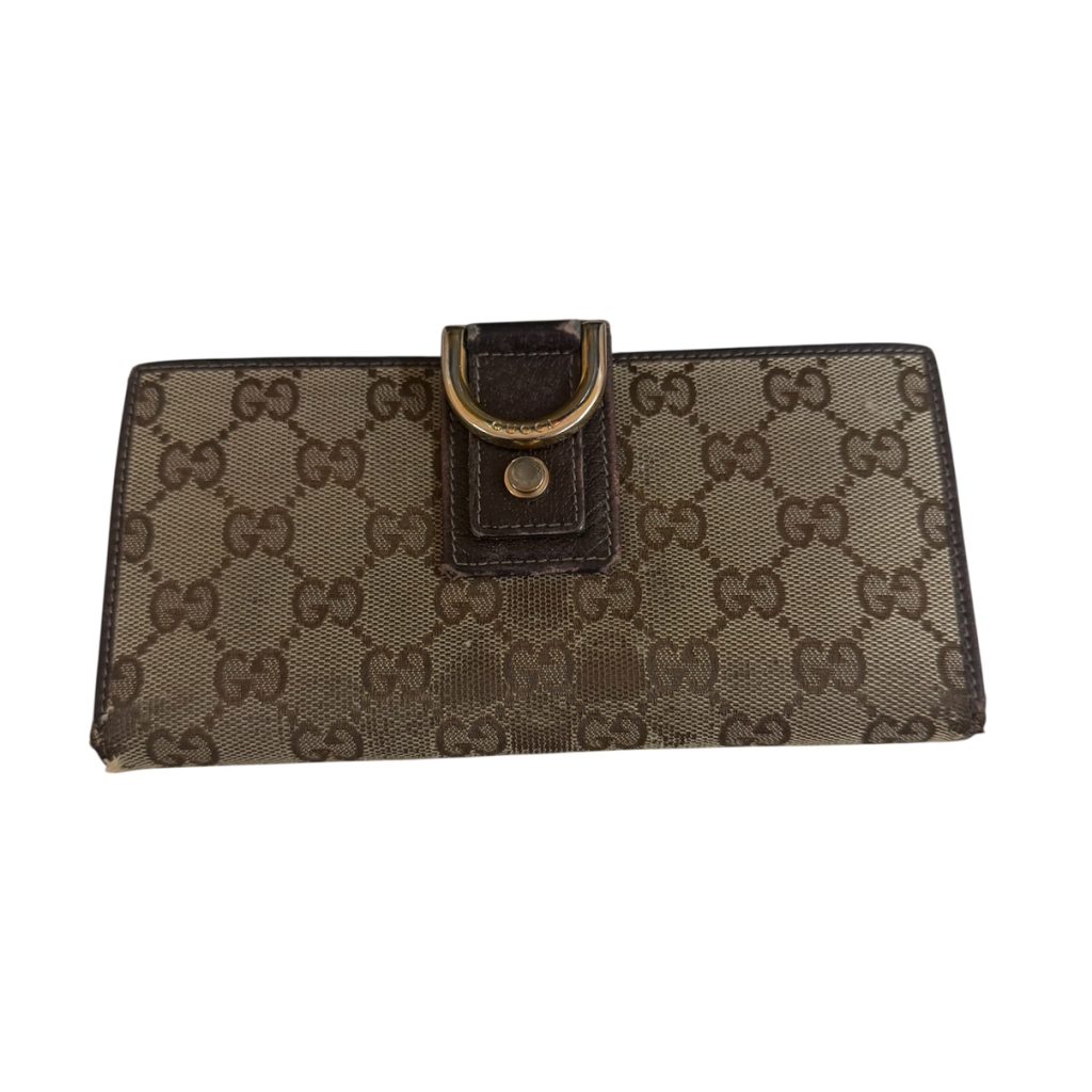 GUCCI グッチ アビー GGキャンパス Dリング ウォレット 山形市