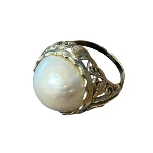 K14WG 14金ホワイトゴールド リング