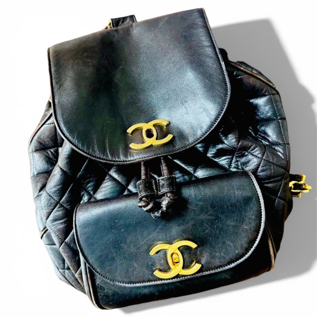 シャネル（CHANEL）ラムスキン マトラッセ リュックサック