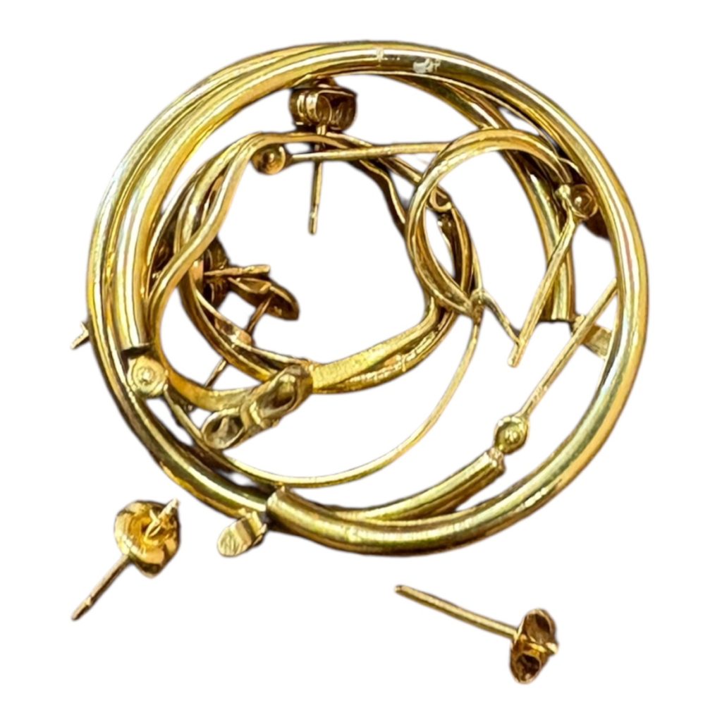 K18 ピアスまとめ