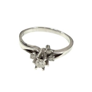 Pt900 ダイヤリング