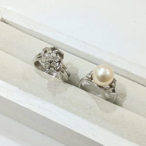 【Pt900リングまとめ】プラチナ900・ダイヤモンド・パール・貴金属・アクセサリー