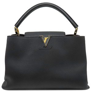 ルイヴィトン ハンドバッグ カプシーヌMM トリヨンレザー M48864 黒