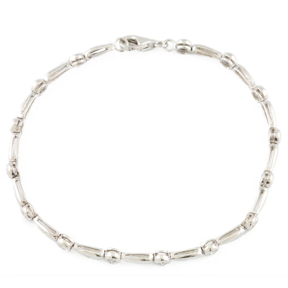 K18WG ブレスレット