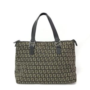 FENDI フェンディ ズッキーノ柄 ハンドバッグ