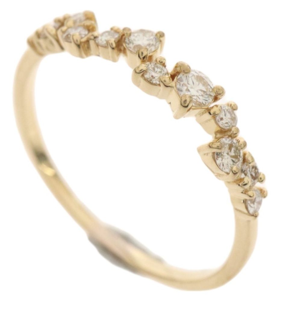 K18　18金　リング　遺品