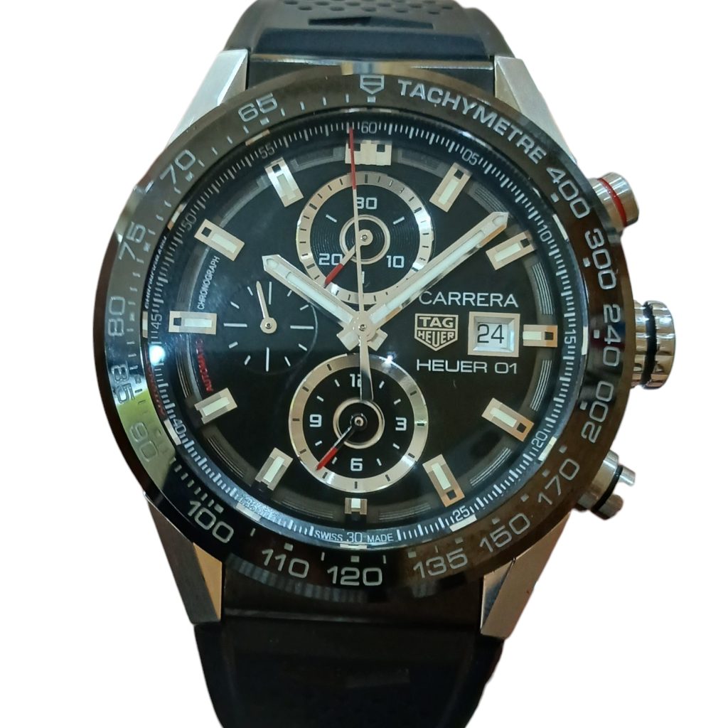 TAG Heuer】タグホイヤー・カレラキャリバーホイヤー01・自動巻き 