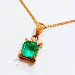 K18 18金 750 エメラルド ネックレス アクセサリー