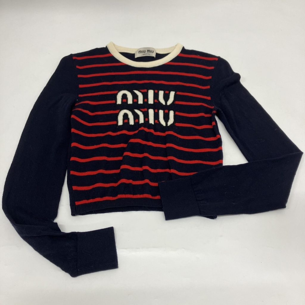 Miu Miu ボーダーニット