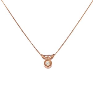 K18 18金 メレダイヤモンド ネックレス