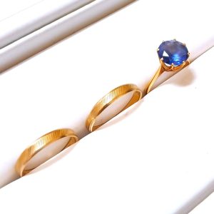 【K18 まとめ】18金・サファイア・リング・指輪・貴金属・アクセサリー・ジュエリー