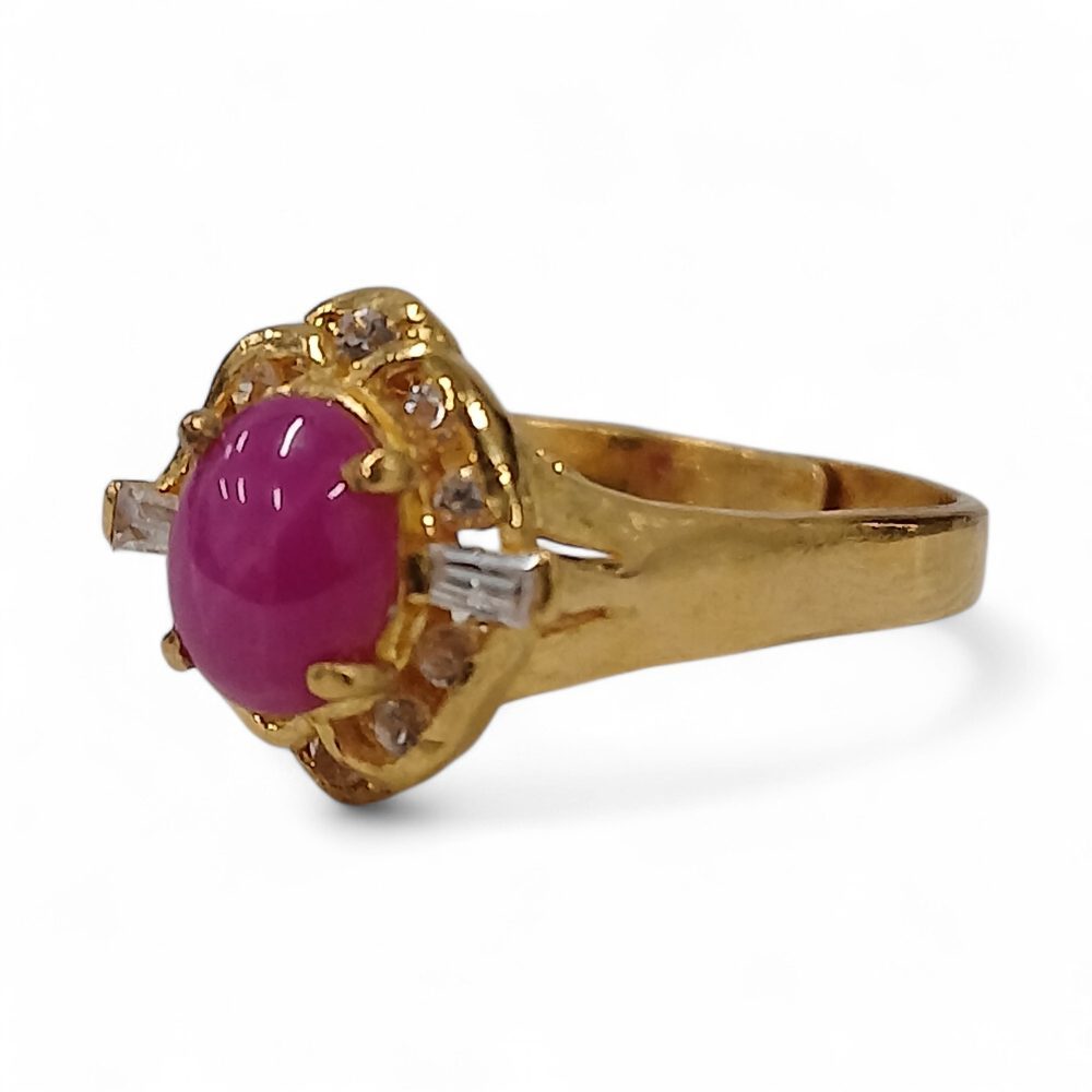 【K18／Pt900コンビリング】貴金属・アクセサリー・指輪