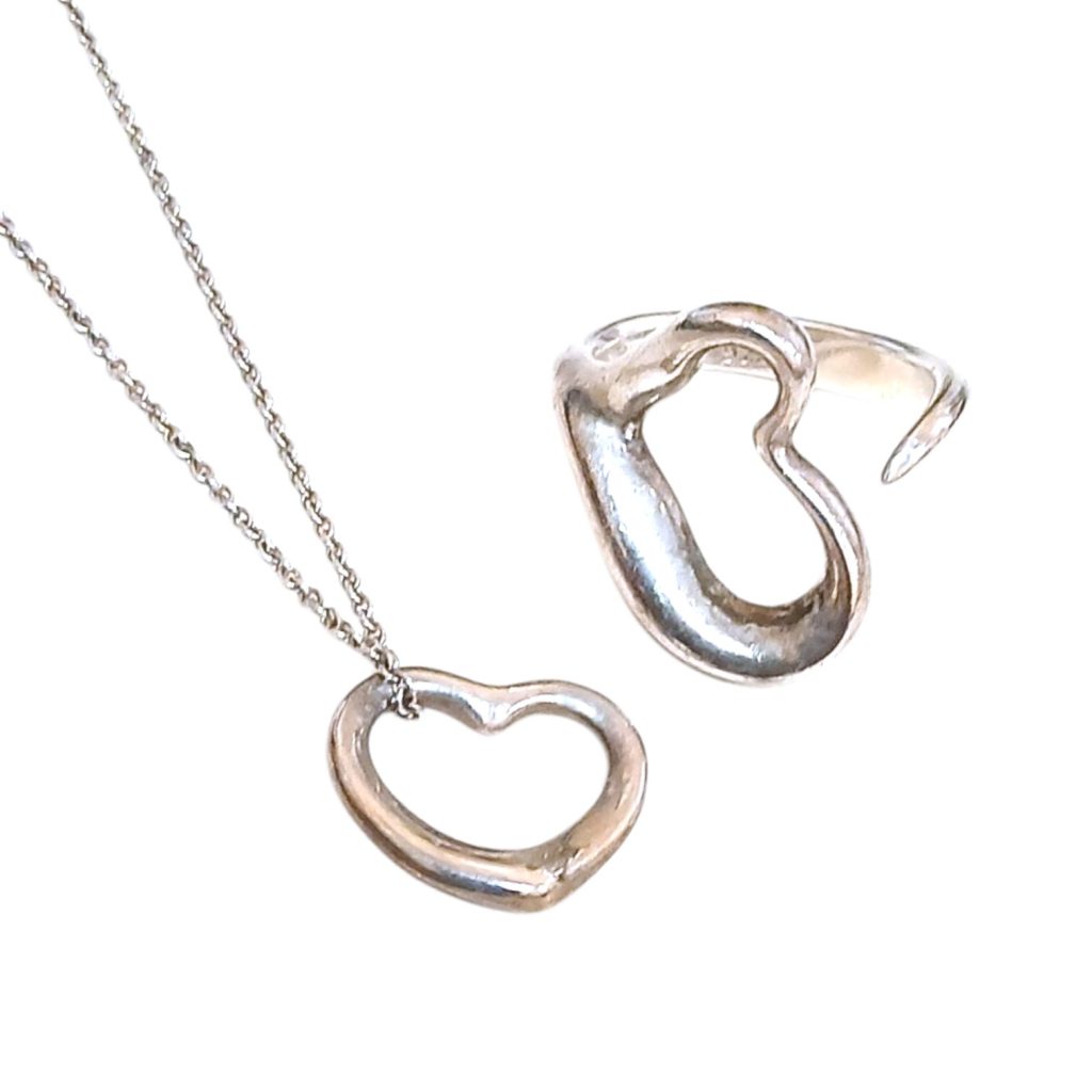 【TIFFANY＆CO. 】ティファニー・オープンハート・シルバーネックレス・リング・アクセサリー