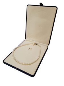 アコヤ真珠パールネックレス＆ピアスセット