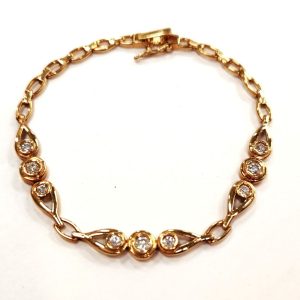 18金 (K18) ブレスレット ダイヤ 0.90ct 貴金属 ゴールド 高価買取 | 根室市昭和町
