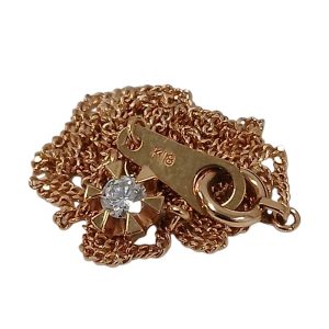 【K18 ネックレス】貴金属・アクセサリー