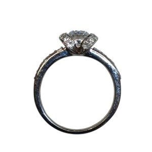 Pt900 ダイヤモンド リング