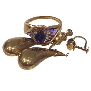 K18 / イヤリング / リング