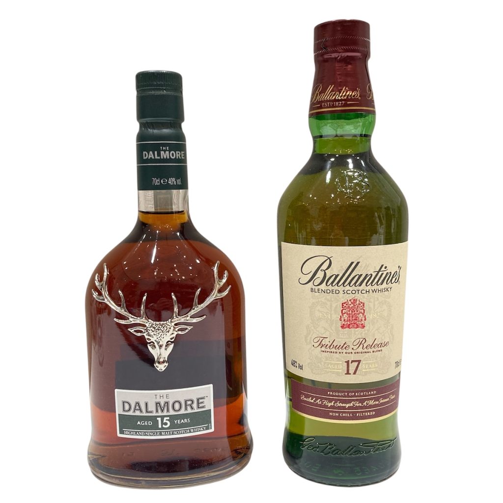 DALMORE 15年 / BALLANTINE’S  17年 / ウイスキー /
