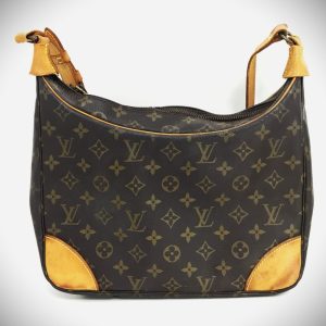 LOUIS VUITTON  ルイヴィトン モノグラム ブローニュ30 旧モデル ダメージ有