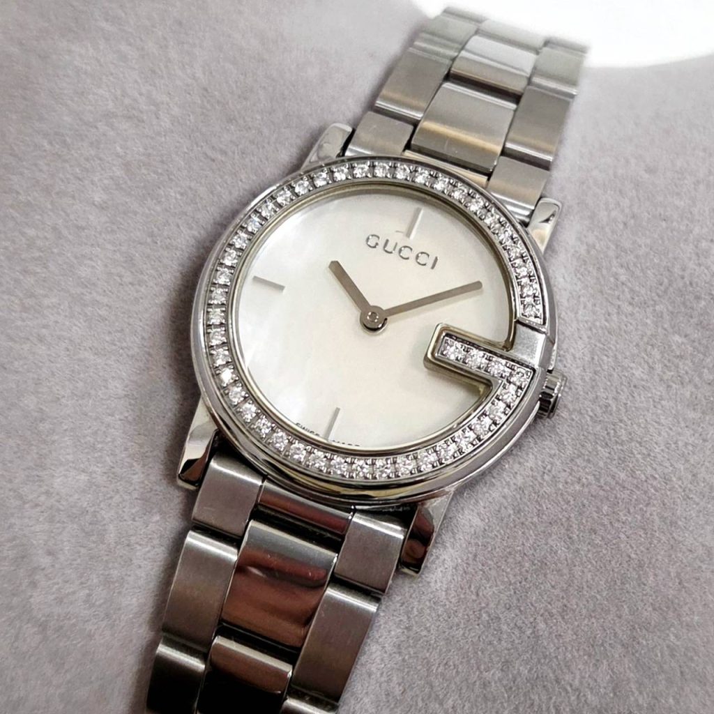 GUCCI グッチ Gラウンド レディース腕時計