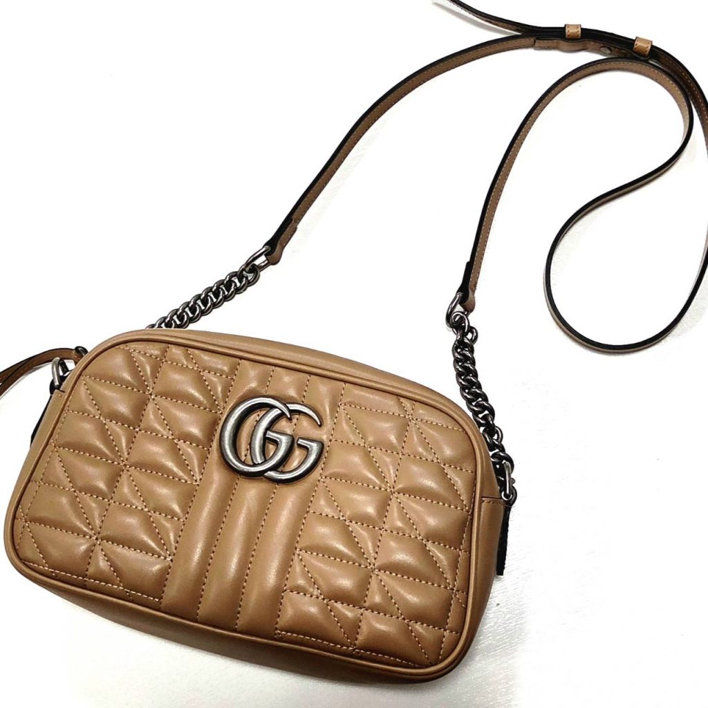 GUCCI グッチ GGマーモント ショルダーバッグ
