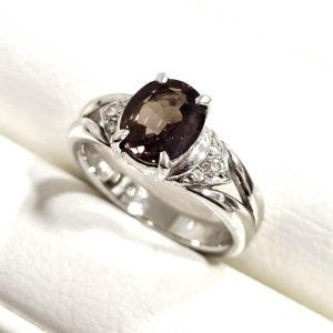 Pt900 プラチナ トパーズ リング 指輪 アクセサリー