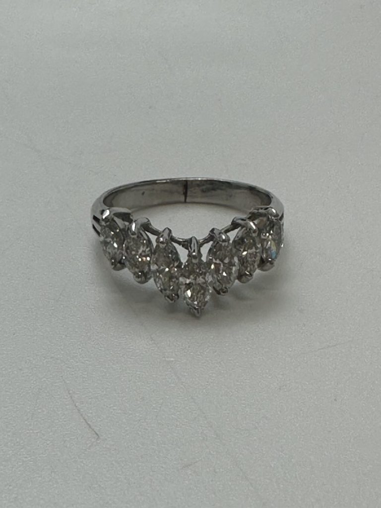 Pt900 メレダイヤ リング