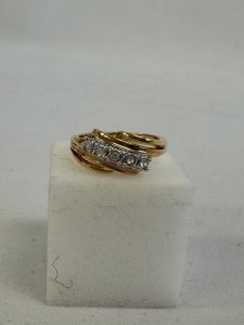 K18 ダイヤ リング