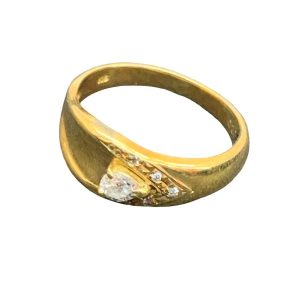 K18リング ダイヤモンド