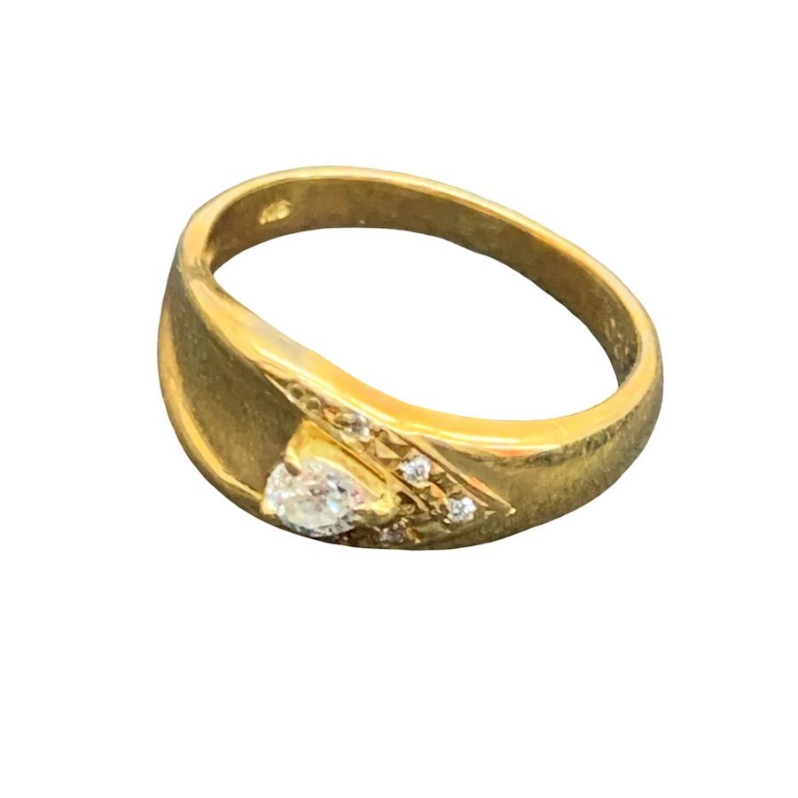 K18リング ダイヤモンド