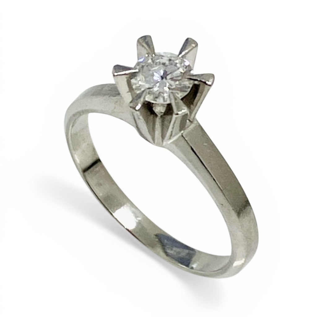 Pt900リング ダイヤモンド付