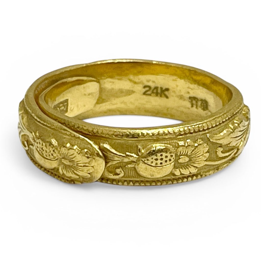 24Kリング 足金刻印