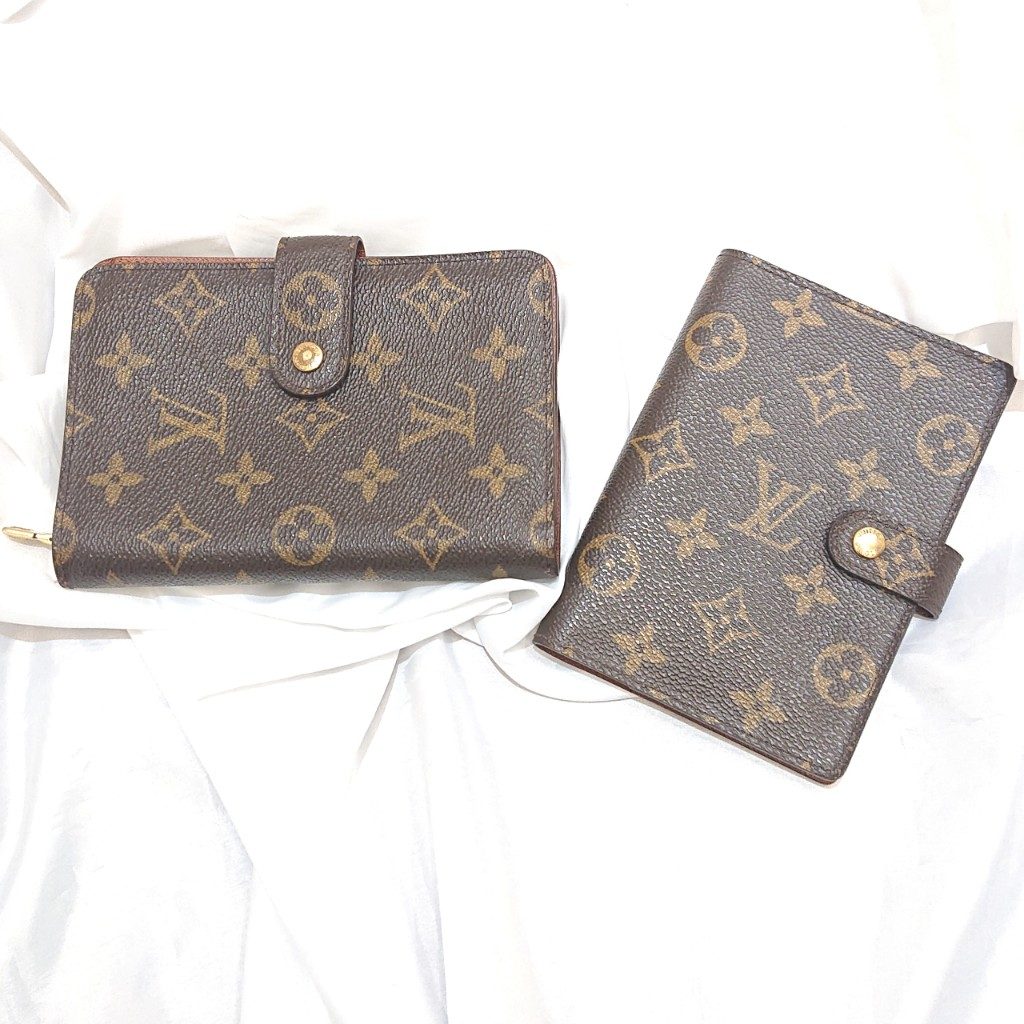 Louis Vuitton ルイ・ヴィトン モノグラム 手帳カバー 二つ折り財布