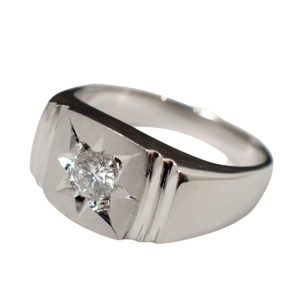 Pt900(プラチナ) 印台リング