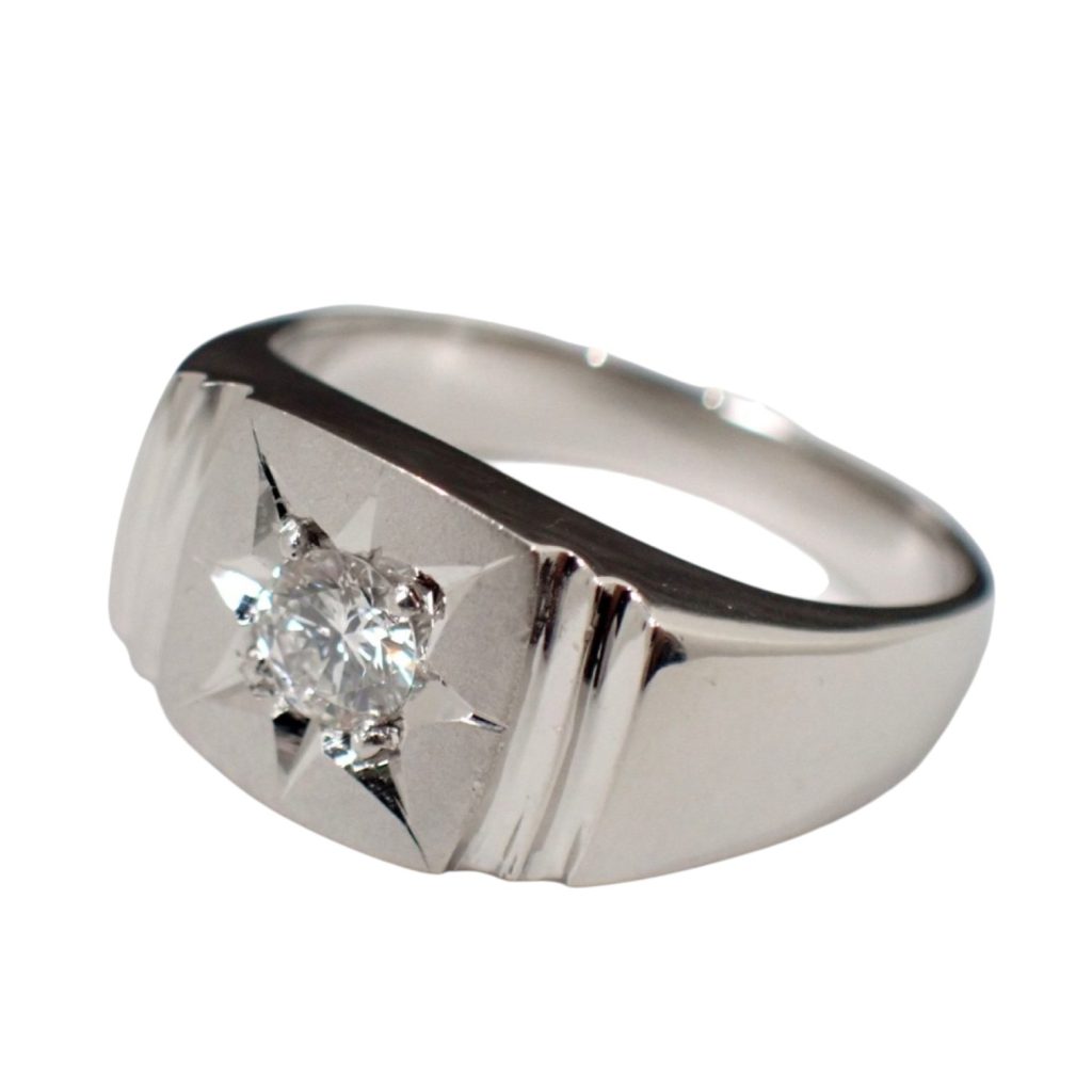 Pt900(プラチナ) 印台リング