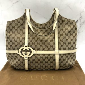 GUCCI グッチ インター GGキャンバス トートバッグ 査定無料 高価買取｜前橋市大手町