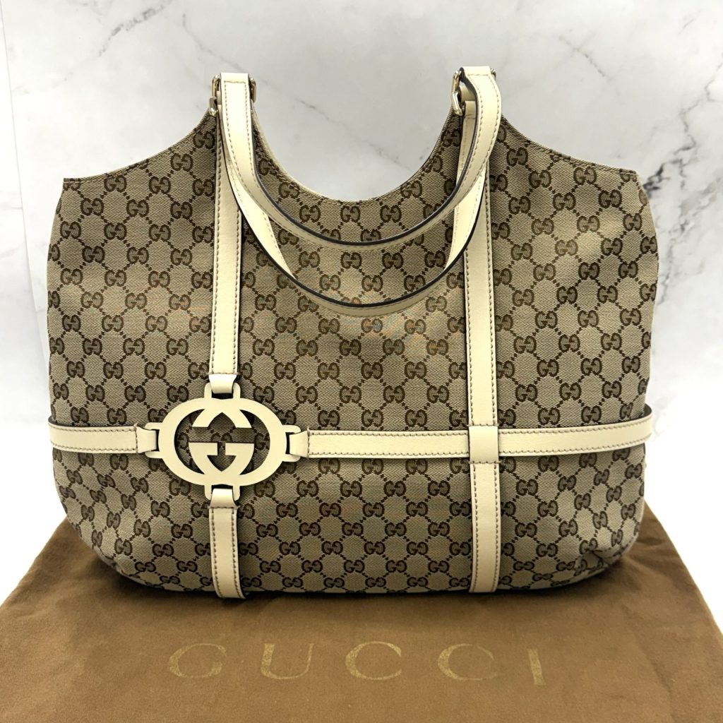 GUCCI グッチ インター GGキャンバス トートバッグ 査定無料 高価買取｜前橋市大手町