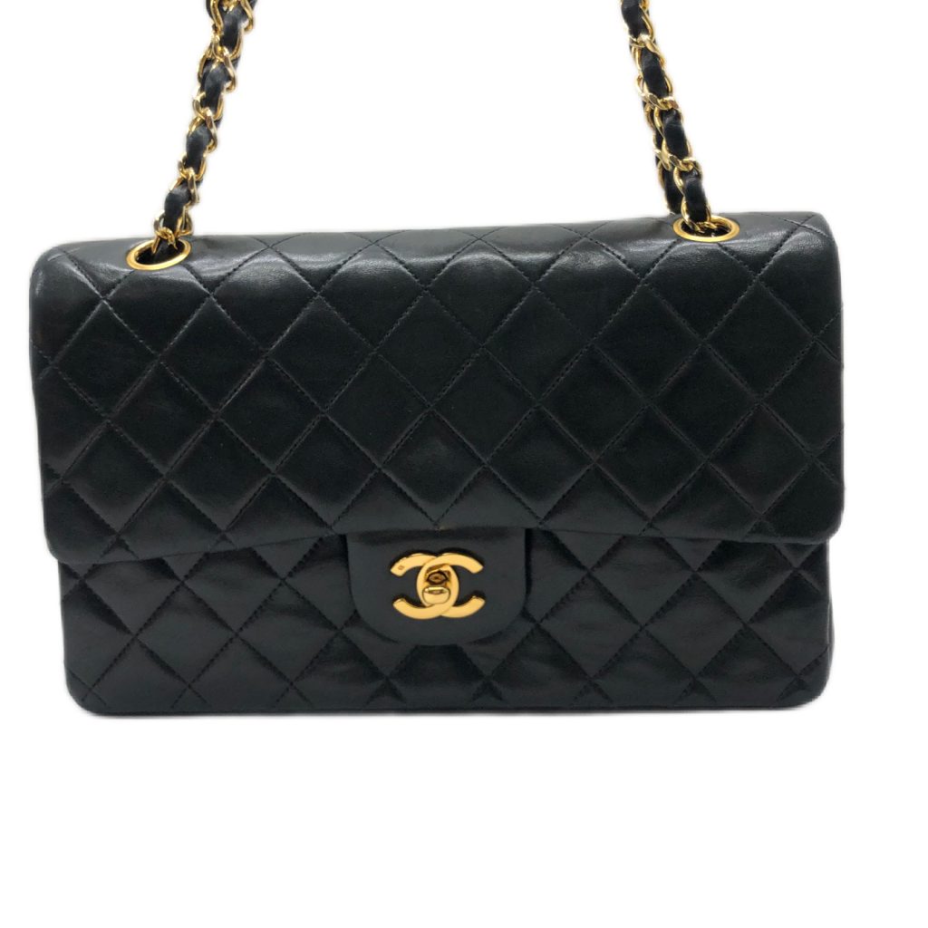 CHANEL（シャネル）マトラッセ ラムスキン チェーンショルダーバッグ
