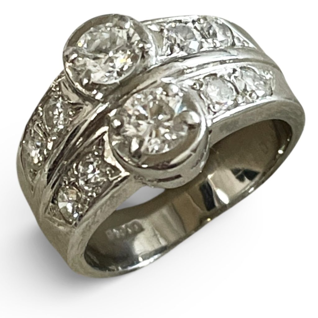 Pt900 ダイヤモンド リング アクセサリー プラチナ 指輪 買取