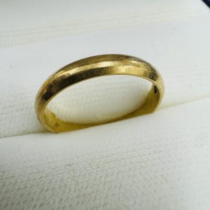 K18 18金 かまぼこリング