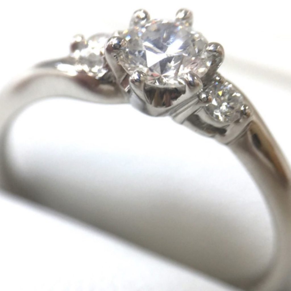 ダイヤモンド高価買取| ダイヤ付 Pt900リングの買取 | 入間市鍵山