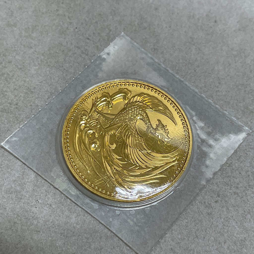 金プラチナの高価買取強化中！| 天皇陛下御即位記念10万円記念コインの買取| 取手市野々井