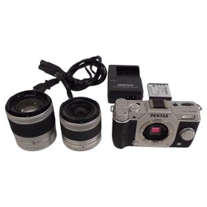 PENTAX ペンタックス Q10 ダブルズームキット シルバー デジタルカメラ