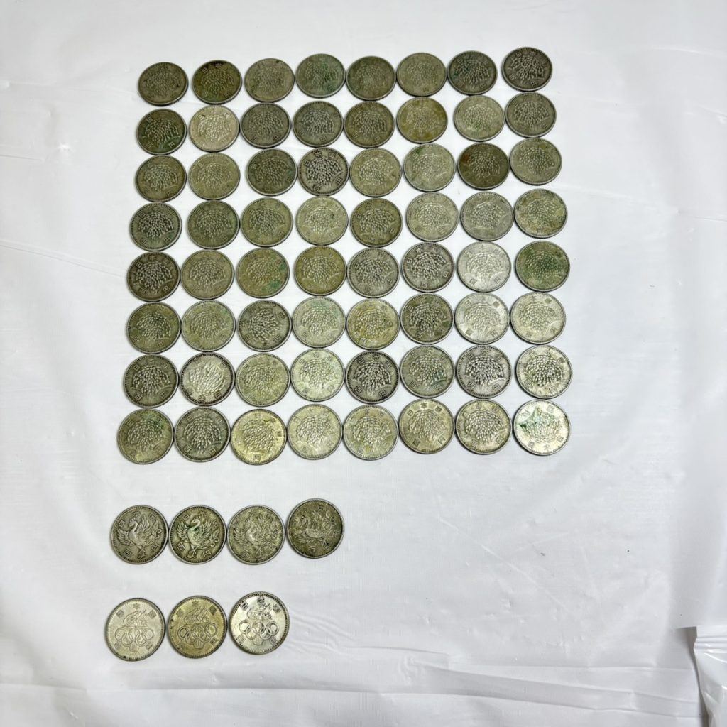 100円硬貨 稲穂 鳳凰 東京オリンピック